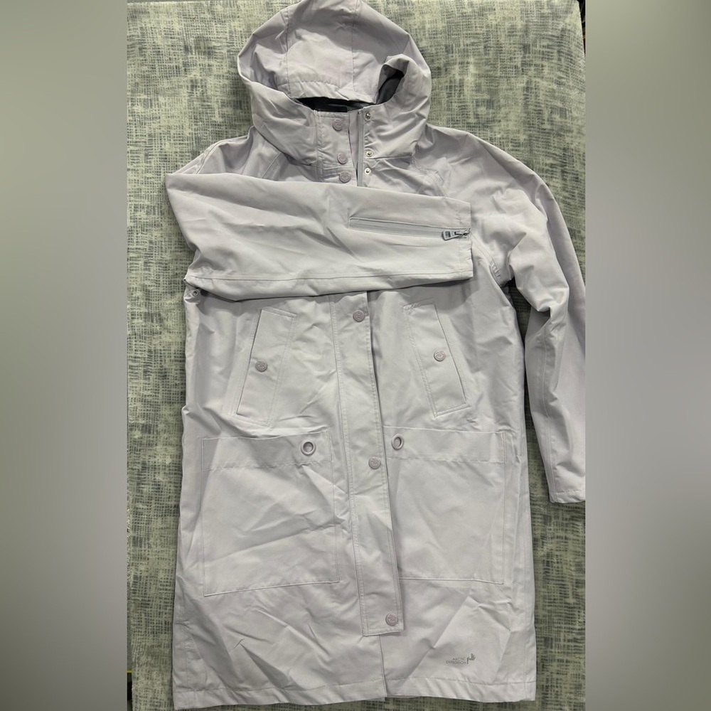 Women's Utility Jacket in Light Gray